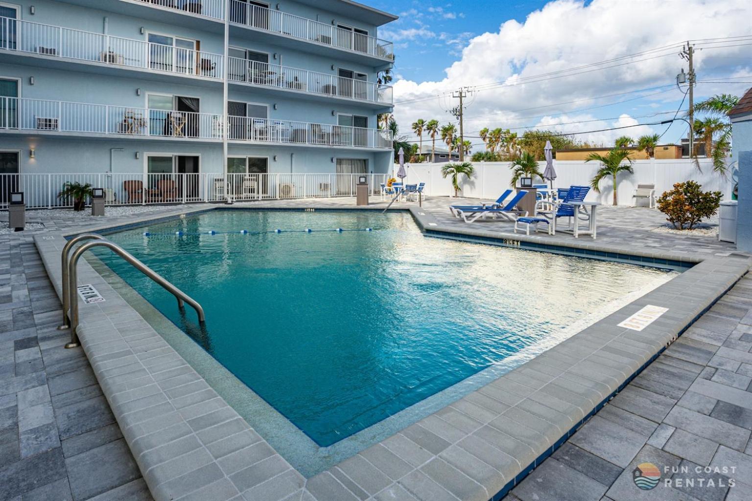 Stunning Ocean Views Steps From The Beach With Pool! Fabulous 4Th Floor Studio! New Smyrna Beach Buitenkant foto